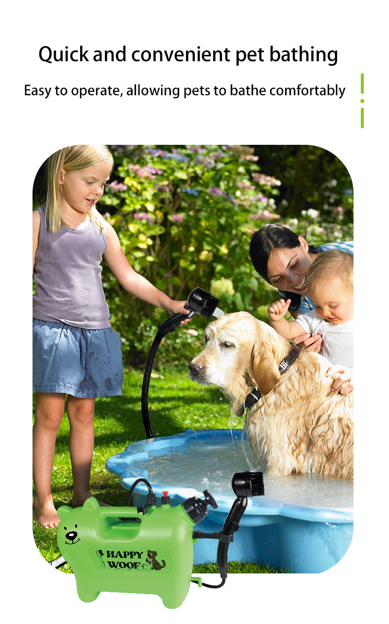 Geerduo Rotatable Portable Pet Washer Non Slip Holder Portable Pet Shampooer
