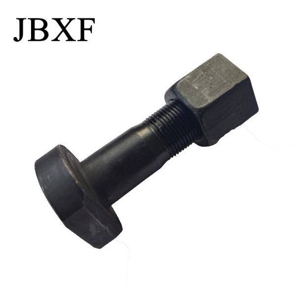 Excavator Bulldozer Segment Bolt 12.9 Track Shoe Bolt Nut Screw Of Shoe Ft981