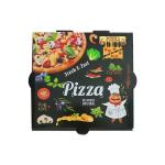 Custom Printed Pizza Slice Boxes Reusable Paperboard Container