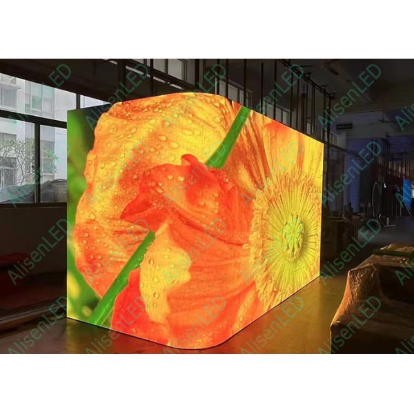 Flexible Curved LED Video Wall Indoor IP68 Humidity Dustproof