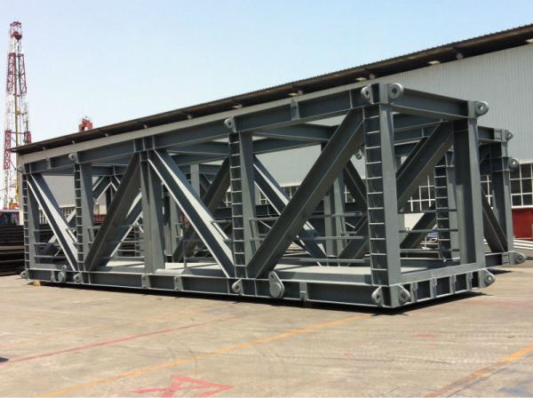 Quality Q355 High Tension Steel Skid Frame For Oil Industry for sale