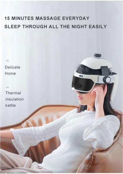 Quality Scalp Vibration Helmet Massager With 3 Modes For Improved Circulation for sale