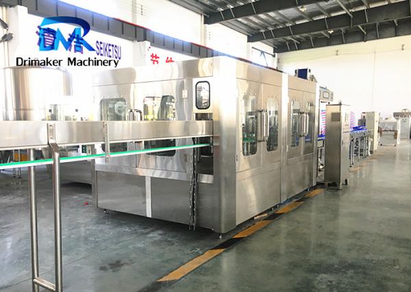 Quality Pet Bottled Mineral Water Bottle Filling And Sealing Machine 8-50 Filling Heads for sale