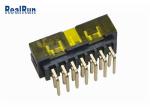 UL94V-0 PA6T Gold Plated Box Header Connector 2.0*6.4-2*7P SGS