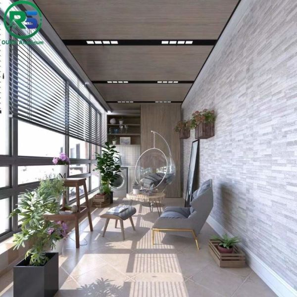 10-25mm Curtain Wall Aluminum Honeycomb Building Panels Wood Grain For Commercial Building