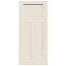 China Wooden Frosted Glass HDF MDF PVC Toilet Bathroom Door Moisture Proofing on sale