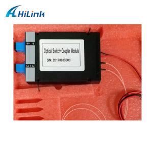 Buy cheap Fiber PON COUPLER Mechanical Optical Switch With ABS Box Module product