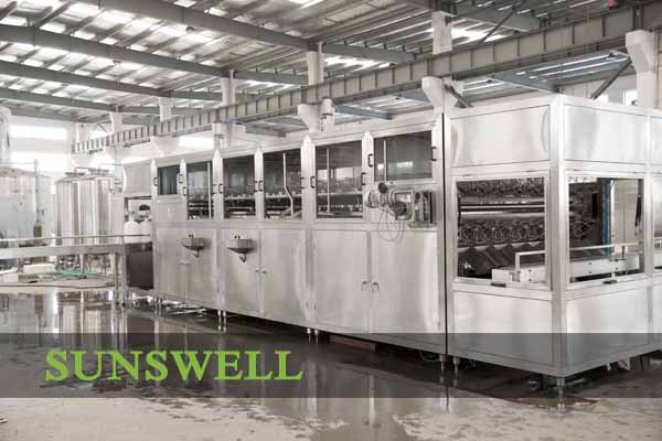 3 Filling Heads 5 Gallon Water Filling Machine Plasitc Bottle Bottling System