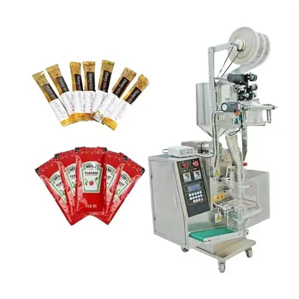 Quality Npack Automatic High Speed Vertical Chilli Sauce Sachet Filling Machine for sale