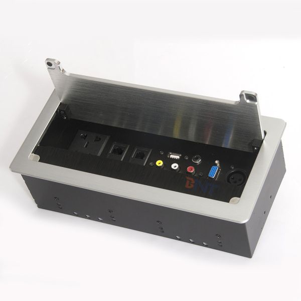 Factory Hot Sales flush mount electrical desktop power socket box