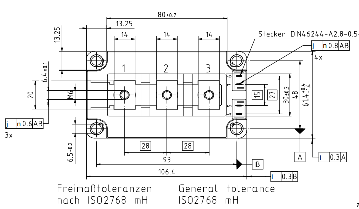 FF300R12KE4 High Power Igbt Module