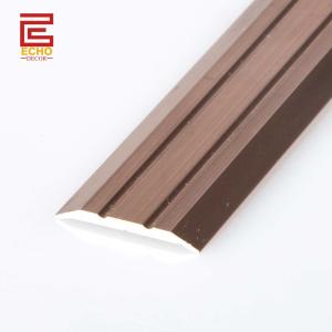 China Aluminium Flat Self Adhesive Flooring Transition Strips Door Bar Threshold Trim 2m on sale