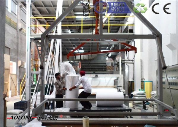 Quality Full automatic PP Non Woven Fabric Making Machine 200KW with CE / ISO9001 for sale