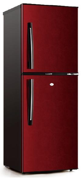 Quality Manual Defrost Saving-energy Low Noise Direct Cool  Double Door Fridge 195L Capacity With Temperature Controller for sale