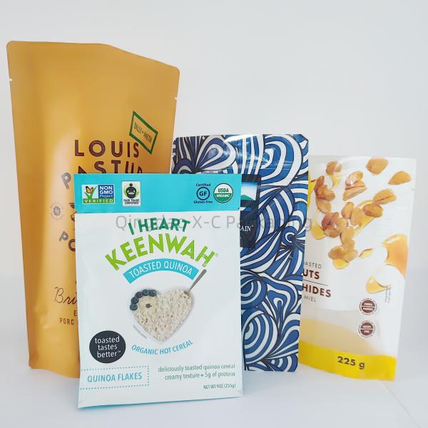 Quality Printing Stand Up Pouch Wholesale Resealable Ziplock Custom Printed Mylar for sale