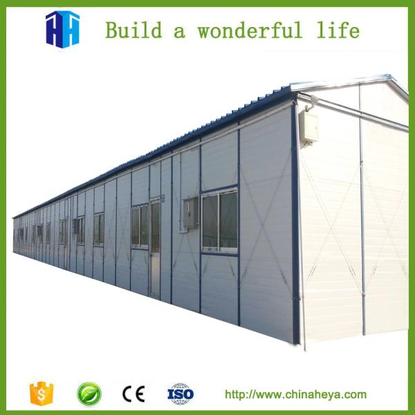 Quality cheap easy assemble sandwich panel prefab house with own factory for sale