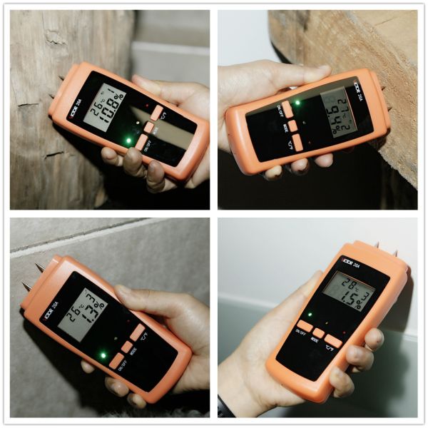 VICTOR 2GA Digital Wood Moisture Meter Handheld Humidity Meter