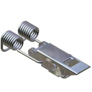 Buy cheap Self-Locking Double Sided Spring Loaded Toggle Latch SS Safety Buckle product