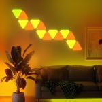 Long-Lasting Smart Gaming Triangle Light Kit With 25000 Hours Led Lifespan And
