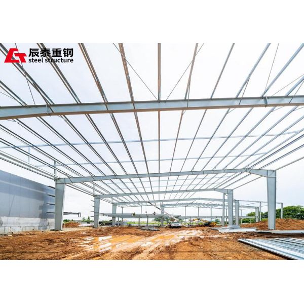 Prefab Metal Building Construction Weather Resistant Steel Constructed Buildings