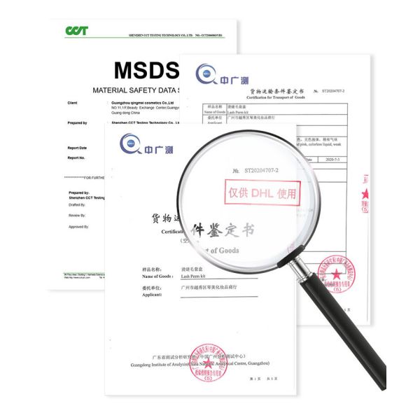 Professional Lash Lifting Eyelash Perming Curler Eyelash Extensions Wave Lift Kit MSDS