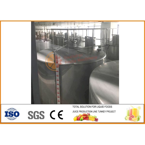 Automatic Bayberry Fruit Wine Production Line 3000T / Year Complete