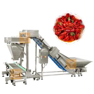 China Crayfish Weighing Repeat Inspection Acquisition System Seafood Weight Repacking System on sale