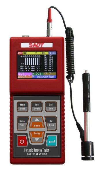 Quality Hartip3210 Leeb Digital Hardness Tester 25000 Data Memory 1 Year Warranty for sale