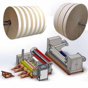 China 200 M/Min 1600MM Paper Slitting Machines Paper Cutting And Rewinding Machine on sale