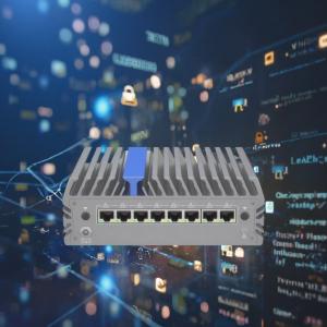 Buy cheap Firewall 8 Gigabit Network Ports Dual DDR4 M.2 SSD 1 RJ45 COM product