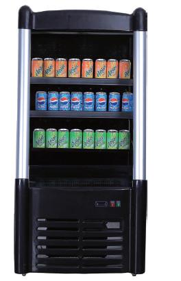 Quality Beverage Mini Multideck Open Display Fridge open display case for sale