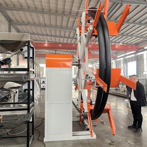 Buy cheap manufacturer PE 110-315mm PE pipe line pp pipe extrusion line SJ75/38 extruder product