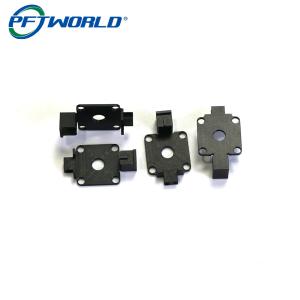 China Black OEM CNC Machining Milling Anodized Aluminum Parts for Back Adjuster on sale