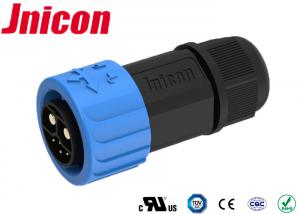 Buy cheap Quick Disconnect M23 Outdoor Waterproof Connectors , 30A Power Signal Connector product