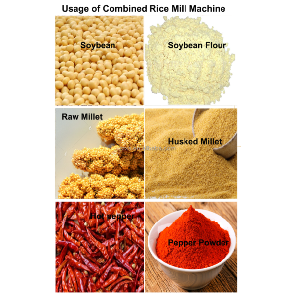 Portable Mini Corn Rice Roller Mill Hammer Milling Machine with Grinder Pulverize Easy
