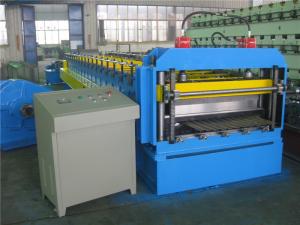 Buy cheap Automatically Silo Metal Roll Forming Machine by Gear with Hydraulic Cutting System product