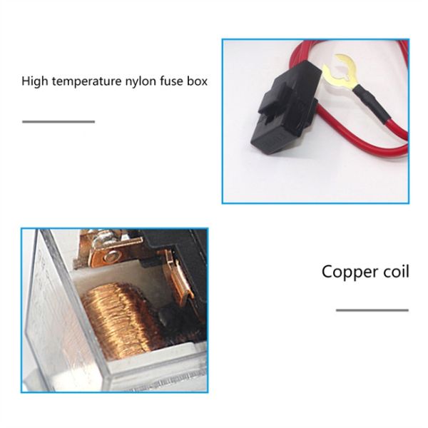 H4 LED Relay Automobile Wire Harness 12V/24V For Car Headlight