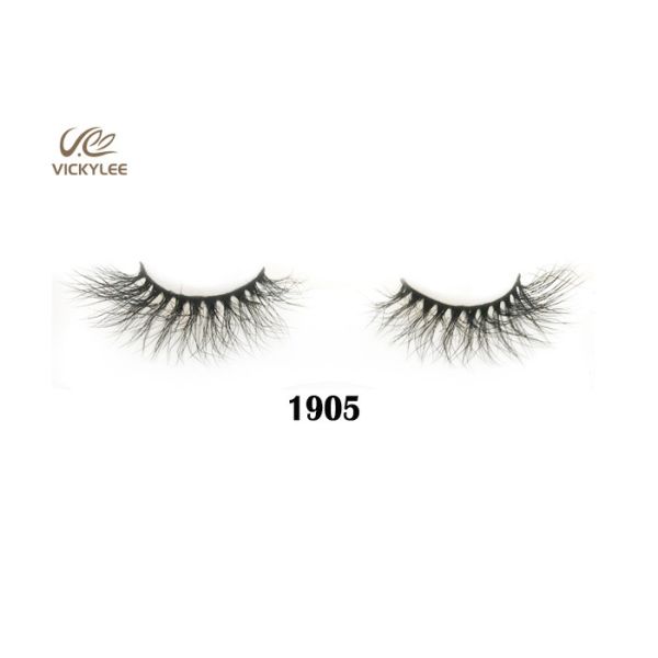 Curly Mink Fan Shaped 8D Dramatic Wispy Lashes