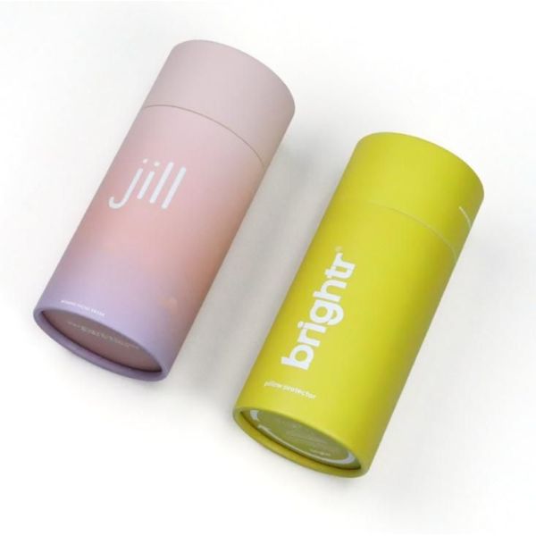 Round Paper Cans Packaging For Cosmetic Perfume Candle Jewelry Paper Tube Packaging Box