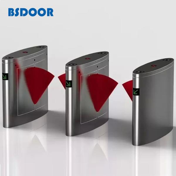 Quality Metro Subway Traffic Management Flap Barrier Turnstile Security Entrance for sale