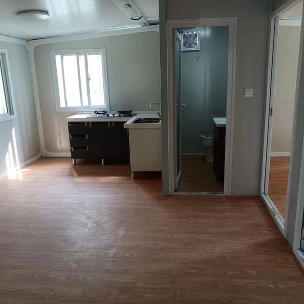 Mobile Living Container House with 2 Bedrooms and 1 Bathroom in Prefab Folding Design