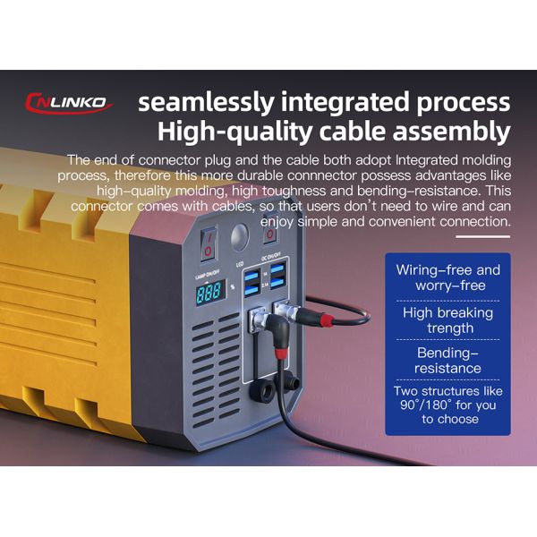 Cnlinko M12 ip68 male female 2 3 4 5 8 pin aviation circular plug led power industrial waterproof cable wire connector