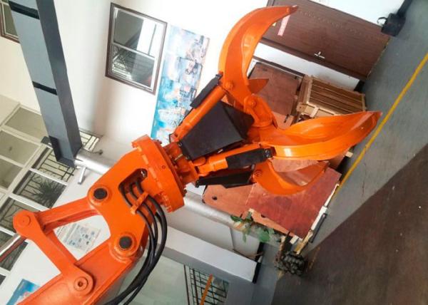 Quality Planetary Pump Hydraulic Rotating Grapple Robust Structure For Grabbing Steel Scrap for sale