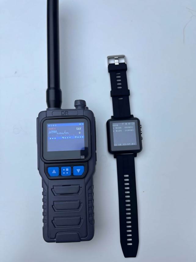 Handheld Drone Detector with Spectrum Sensing Technology for Effective Drone Detection and Identification 4