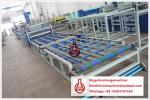 Compact Structure Sandwich Panel Production Line with Double Ways Roll In