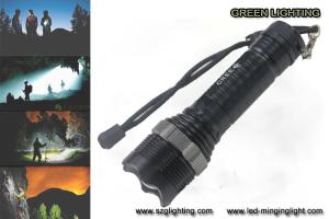 Buy cheap GL-F002 XML-T6 Rechargeable Led Torch , 10W 1200 Lumen Cree Led Flashlight product
