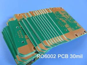 China 30mil Rogers 6002 0.762mm DK2.94 Immersion Gold Pcb For Global Positioning System Antennas on sale