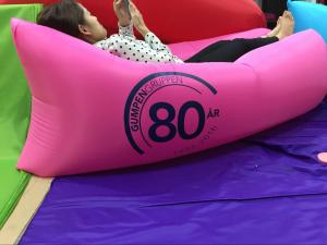 New DIY Nylon Inflatable Sleeping Lay's bag Inflatable Hammock Lamzac Hangout