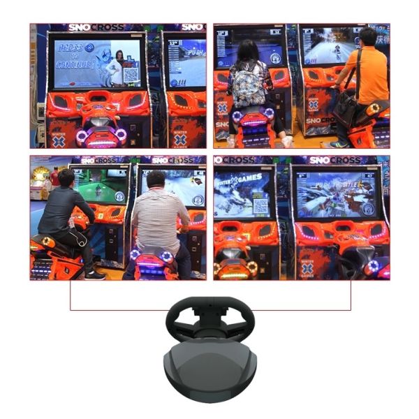 Coin Operated Moto Racing Adults Arcade Game Machine / Motorcycle 3D Games