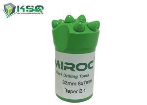 Buy cheap Hight Quality 11 Degree Diameter 33mm Taper Button Bit Top Hammer Driiling Tools product